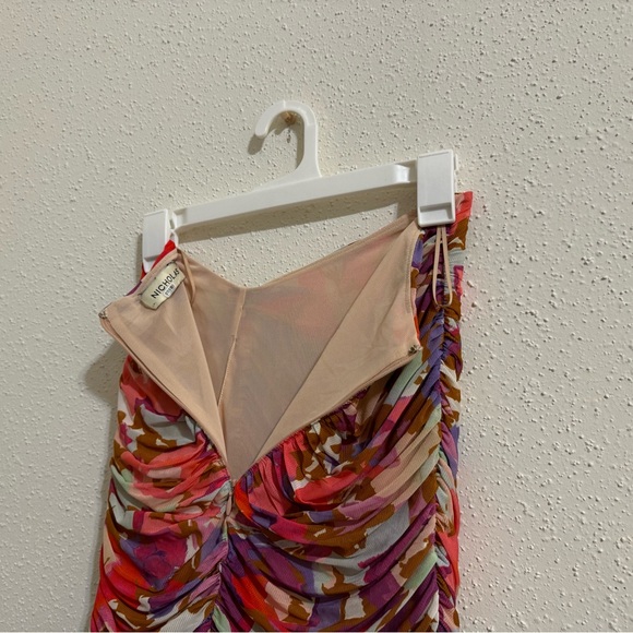 Nicholas Asymmetric Multicolor Mabel Midi Skirt - Size 2 - Picture 12 of 14